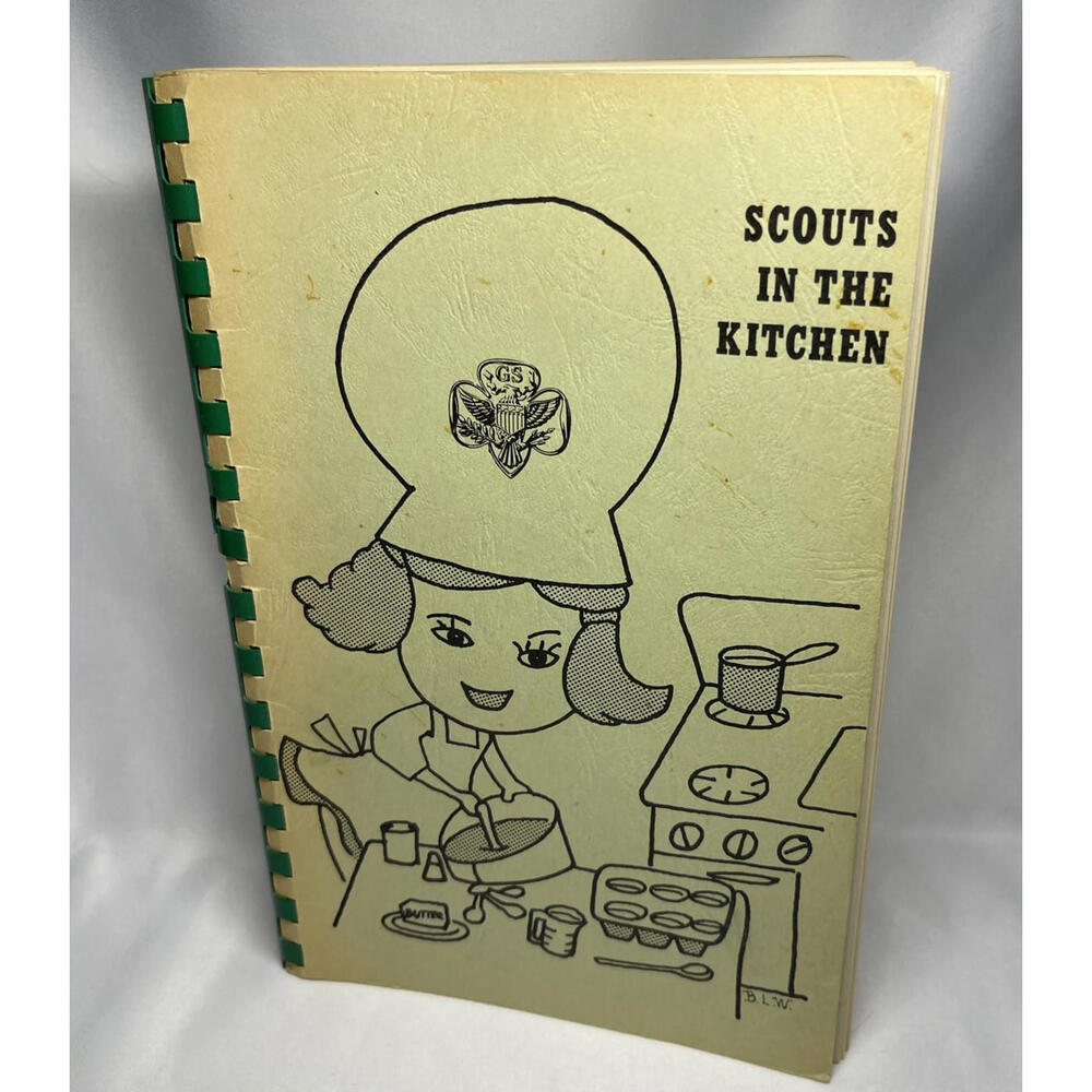 Scouts In The Kitchen Cookbook 1st Printing 1967 Girl Scout Troop #592 Tennessee